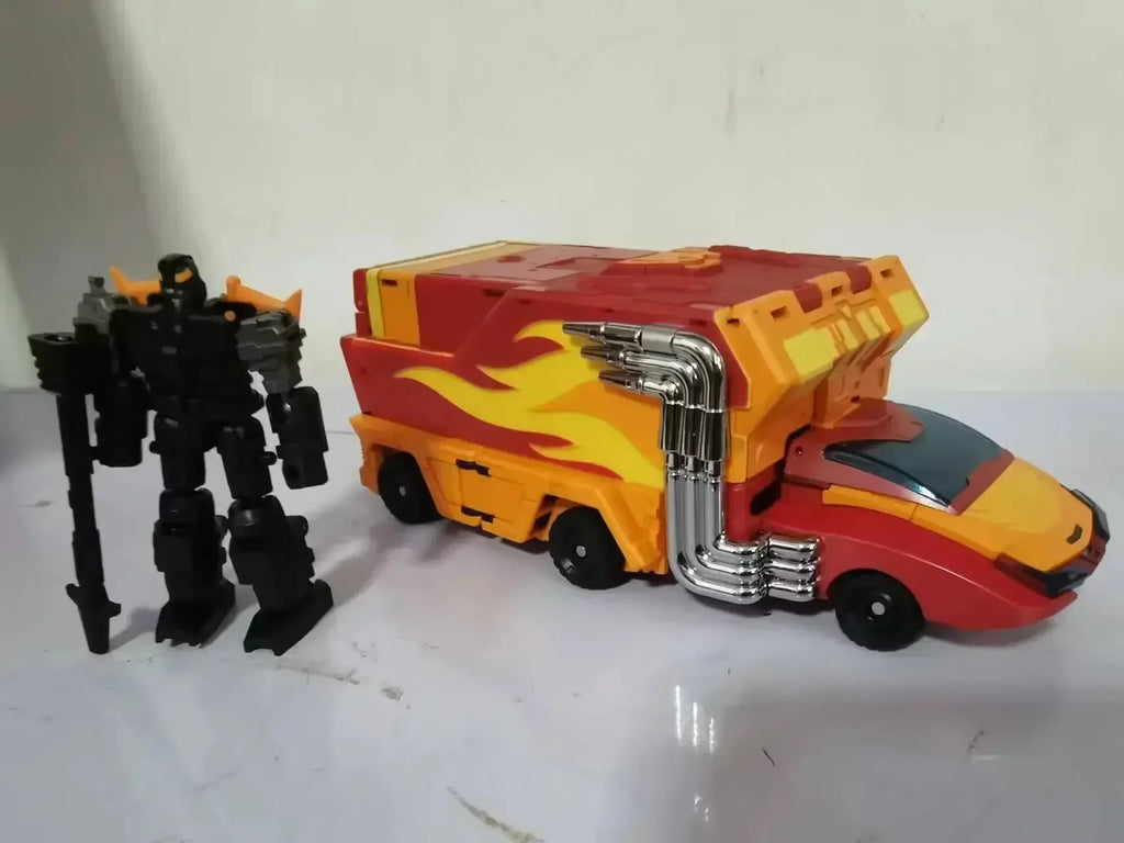 Transformation Toy DX9 D06 Rodimus Prime Metallic Folding MP Action Figure