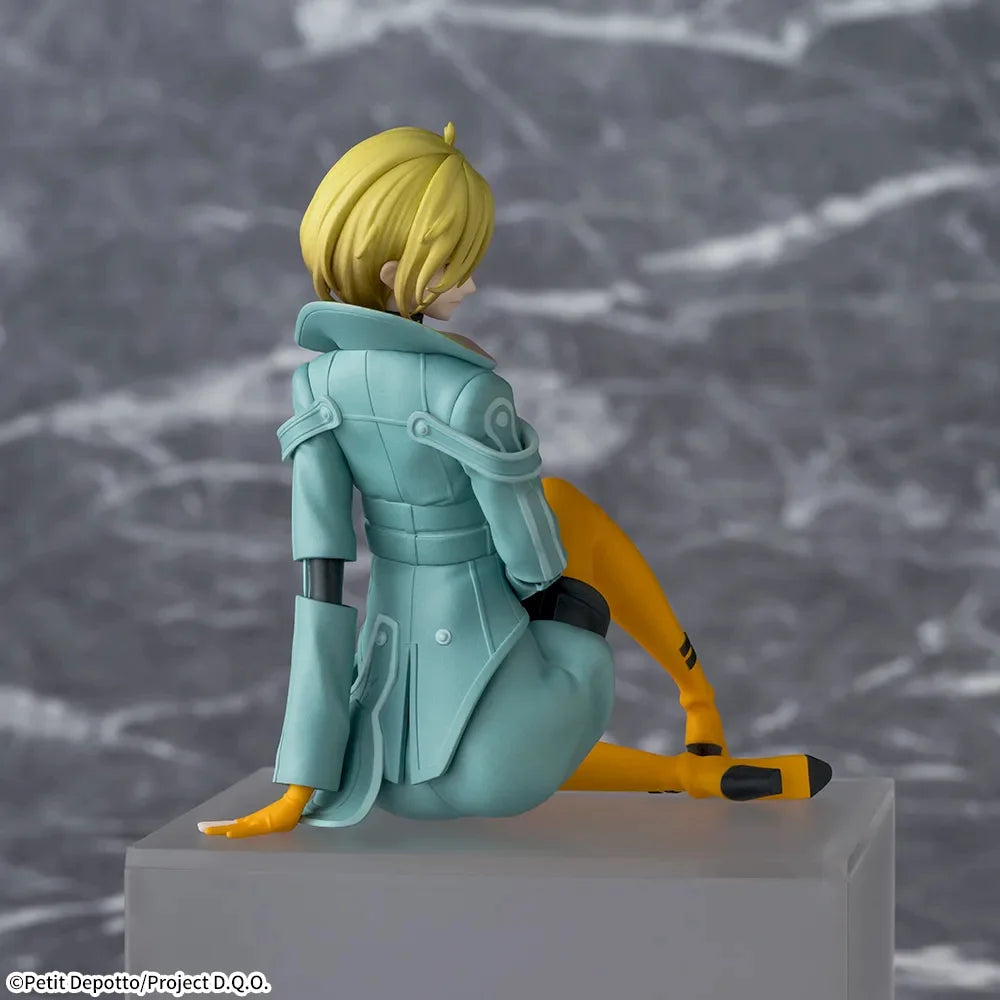 Genuine Sega Gnosia Seth Noodle Stopper Prize Action Figure Model Sitting Pose Anime Character Collectible Statue Desktop Model