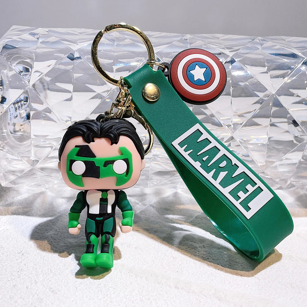 Disney Cartoon Marvel Anime Spider-Man Anhänger Schlüsselanhänger Schlüsselring Autoschlüsselring Handytasche Schmuck zum Aufhängen Kindergeschenke