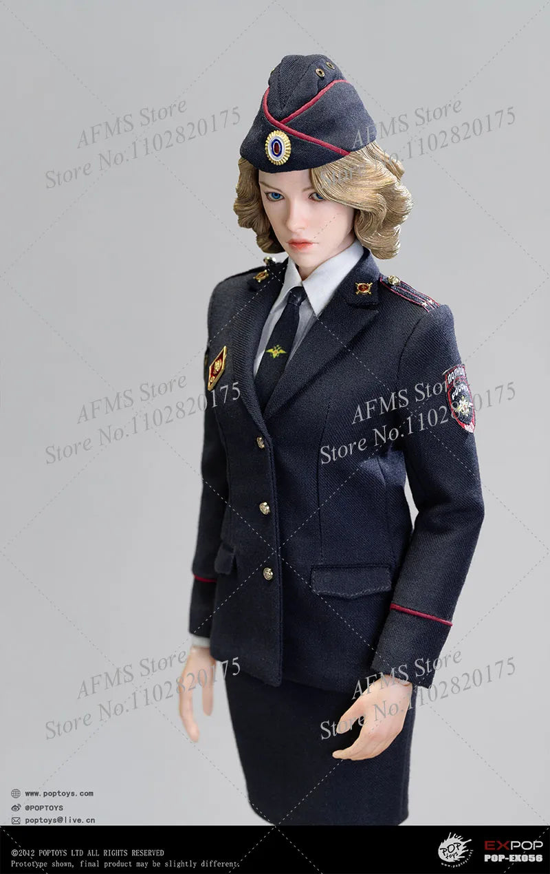 POPTOYS 1/6 EX055 Mounted Police Woman POPTOYS EX056 Policewoman of Ministry of Internal Affairs 12inch Action Figure Soldier