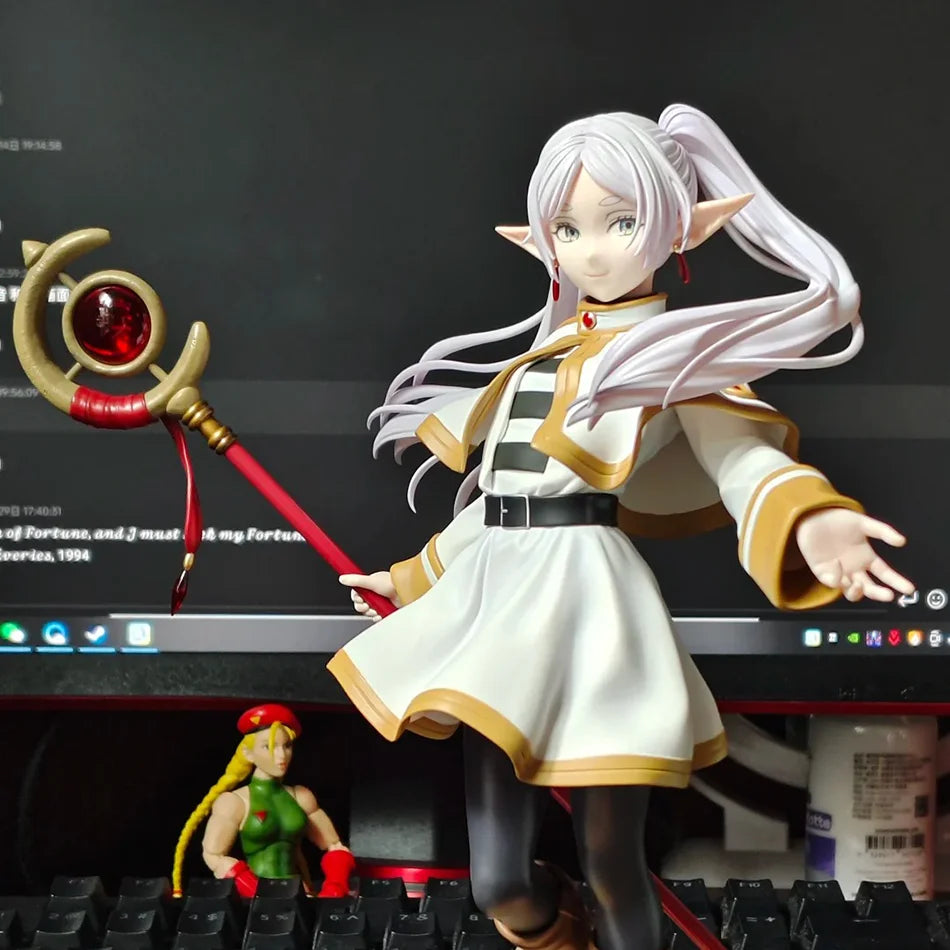 21cm Frieren: Beyond Journey's End Frieren Anime Girl Figure Frieren Action Figure Sousou no Frieren Figurine Model Doll Toys