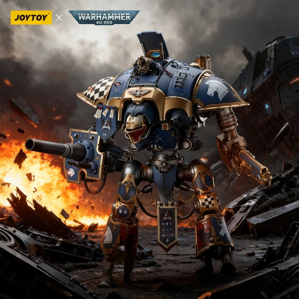 JOYTOY Warhammer 40,000 Action Figure 54CM Imperial Knights House Terryn Knight Paladin 1:18 Mecha Model Ultra-rare Collection