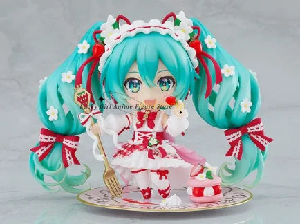 In Stock Original GSC Nendoron#1939 Hatsune 15th Anniversary Ver. 10cm Anime Movable Model Figure