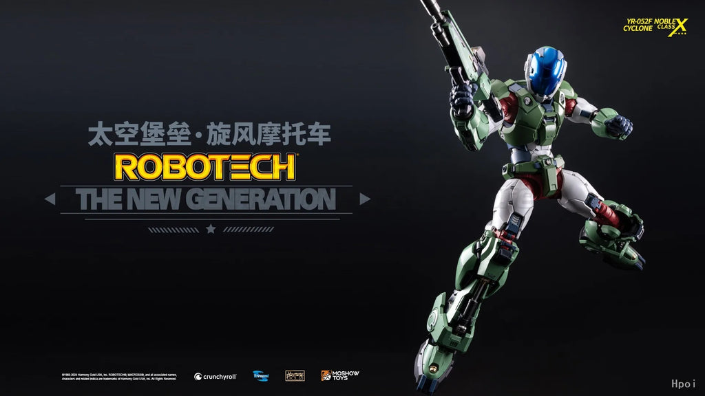 【MT】MOSHOWTOYS NOBLE CLASS X Robotech VR-052F Tornado Motorcycle Alloy Model Toys