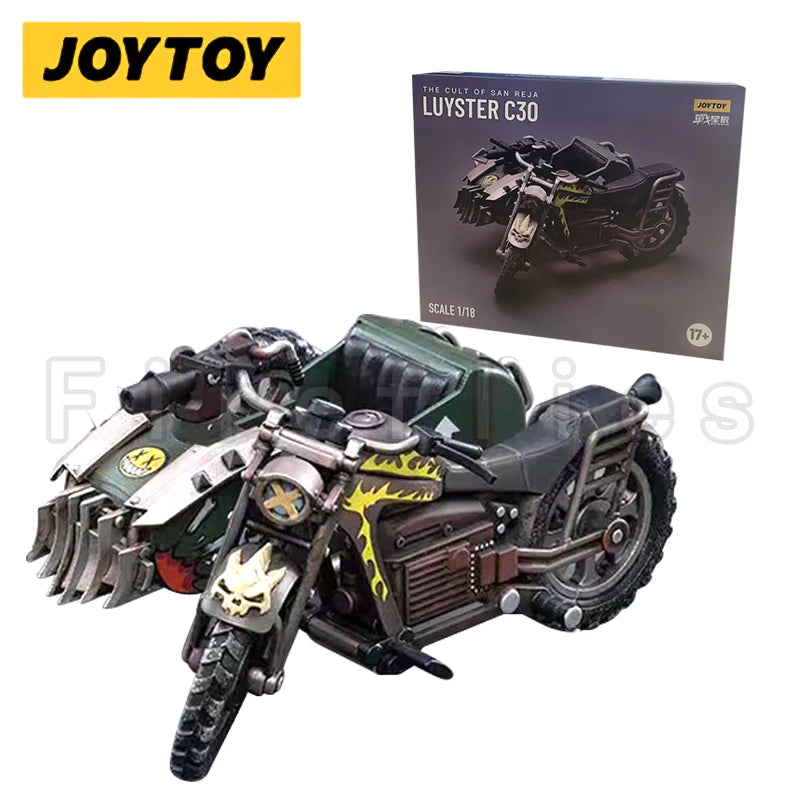1/18 JOYTOY 3.75inch Action Figure Motorcycle The Cult Of San Reja Luyster C30 Anime Model Toy Free Shipping