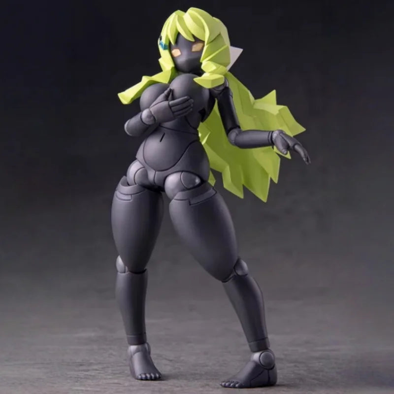 DP Articulated Action Figure Polynian FLL Kelly Rania Dark Skin Mecha Girl Robot Neoanthropinae Authentic Anime Model Toys