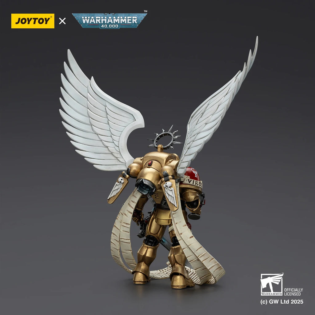 JOYTOY Warhammer The Horus Heresy 1/18 Scale Blood Angels The Sanguinor with Encarmine Broadsword Figurine Model Movable Joint