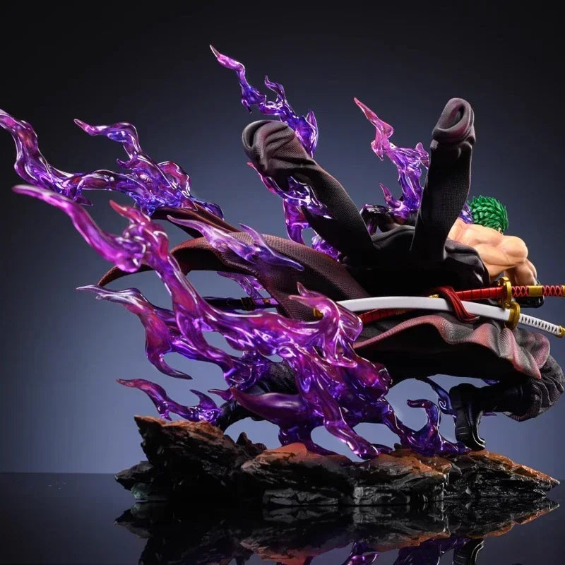 21 см/8,27 инча One Piece Zoro Фигура 2 глави Roronoa Zoro Екшън фигурка PVC Аниме Модел Фигурка Детски играчки Подаръци Момчета Колекционерска
