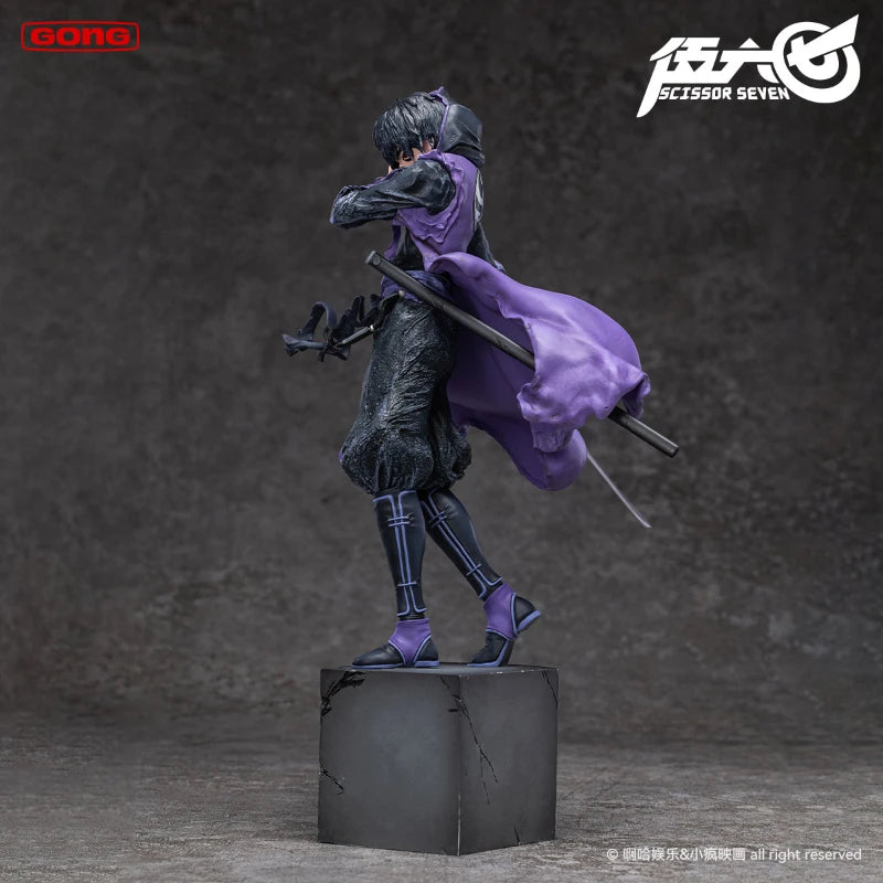 GOONG STUDIO Wu Liuqi & Seven Action Figure Chinese Anime Scissor Seven Figure Anime Model Anime Models Toy Gift Collectible