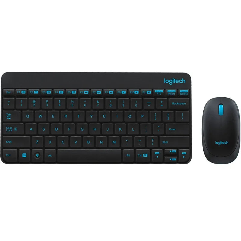 Logitech Mk245 USB-Kabelloses Tastatur-Maus-Set, wasserdicht, spritzwassergeschützt, geeignet für den Einsatz auf Laptops, Desktops, Heimbüros