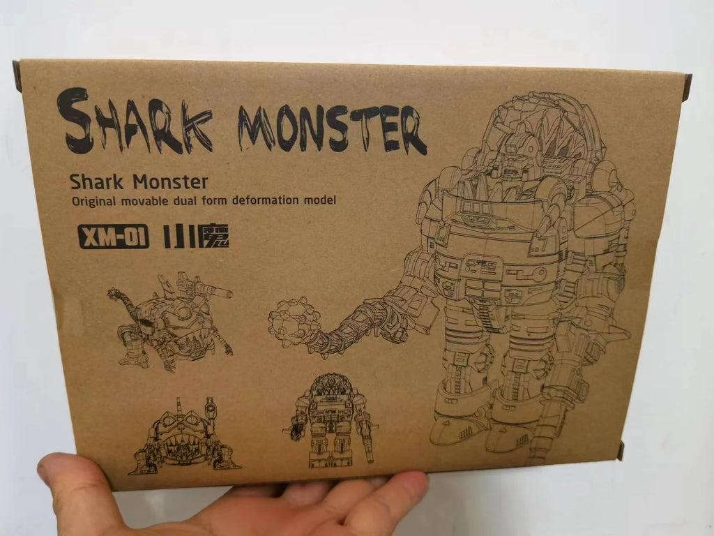XIAOMO   XM-01 XM01 Sharkticon Shark Squad 3PCS/SET Action Figure Collection Robot Toys With Box
