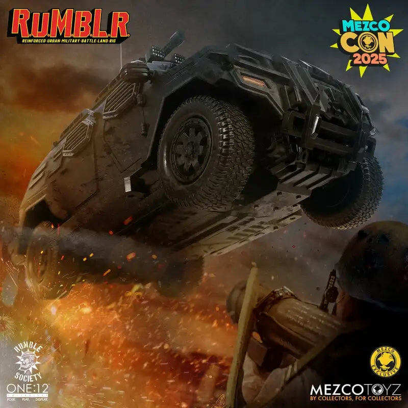 Original Mezco Toyz Rumblr Vehicle Death Adder One:12 Collective SDCC 2025 In Stock Anime Action Collection Figures Model Toys