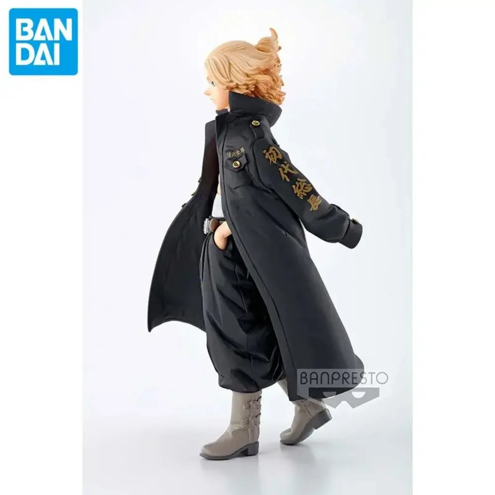Banpresto Original Tokyo Revengers Mikey Manjiro Sano Bandai Anime Model Toys Figure Gifts Collectible Ornaments Boys Kids