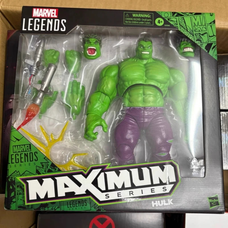 In Stock Marvel Legends The Hulk Maximum Series 1/12 Action Figure Jointed Movable Doll Desktop Collectible Figurine Toys Gift