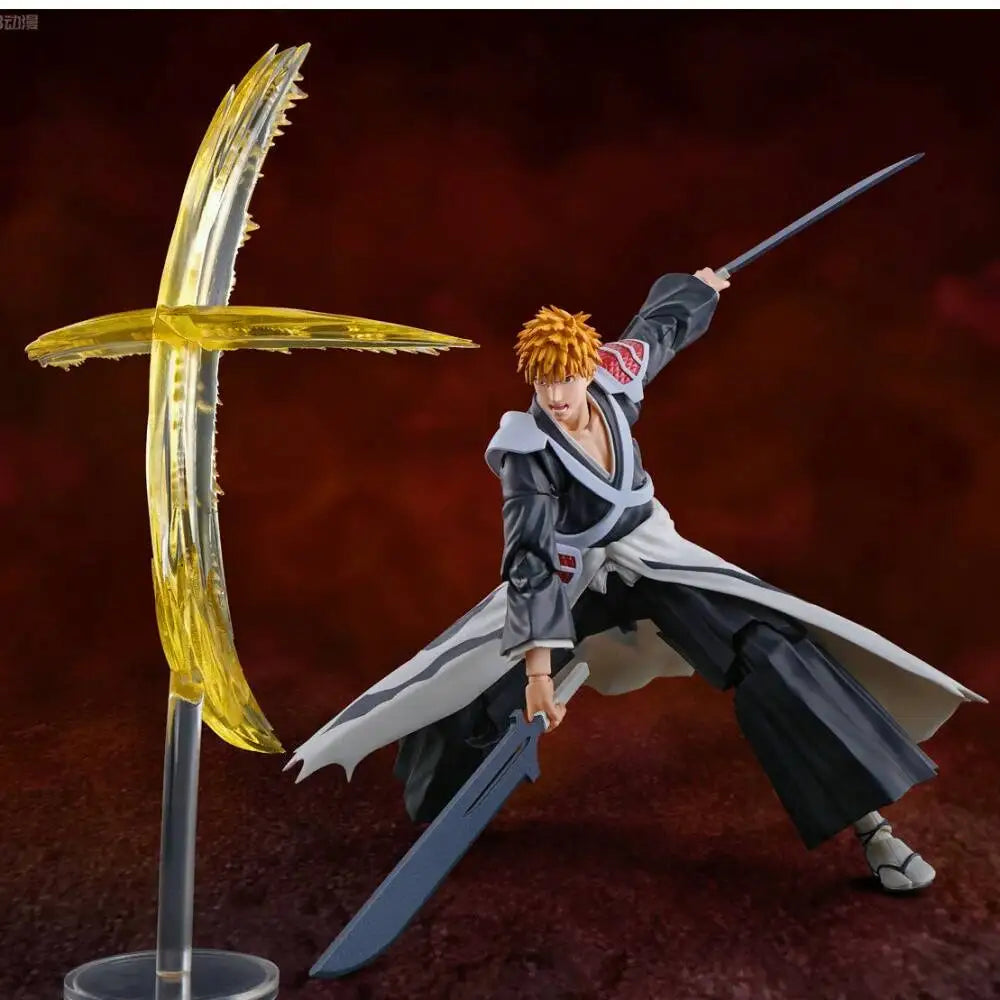 New Shinigami Anime Figure Kurosaki Ichigo Action Figures Bleach  The Thousand Year Blood War Kurosaki Ichigo Statue Model Toys