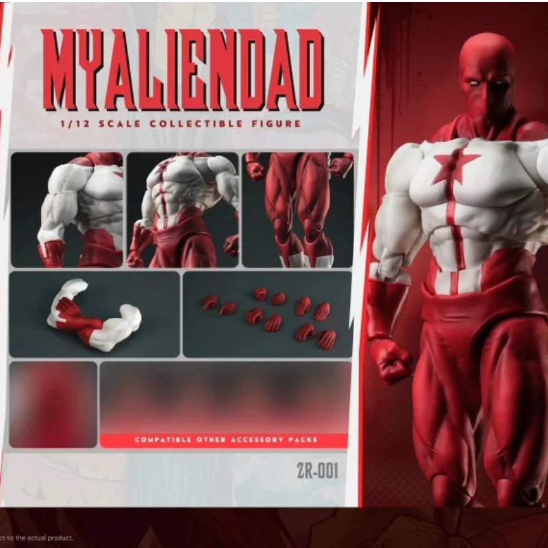 2026 Pre Zoomrig Studio Zr-001 Tn-001 Action Figures 1/12 Invincible Boy Omni Man Myaliendad Collection Model Figurine Gifts Toy
