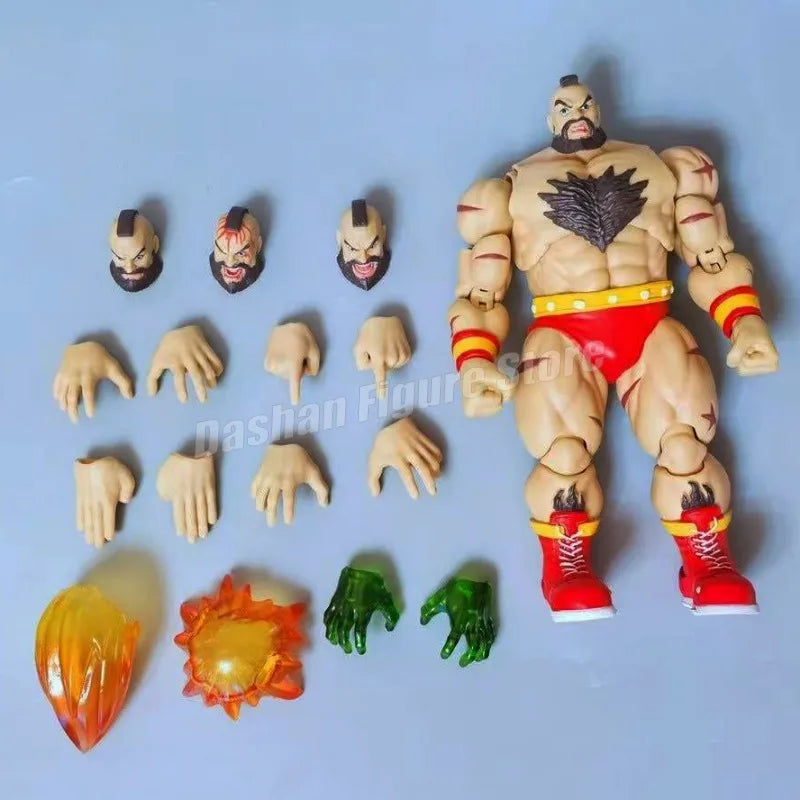 Storm Toys Street Fighter Action Figure ST ZANGIEF Figures Collection The Final Challengers Zangief Figurine Movable Model Toys
