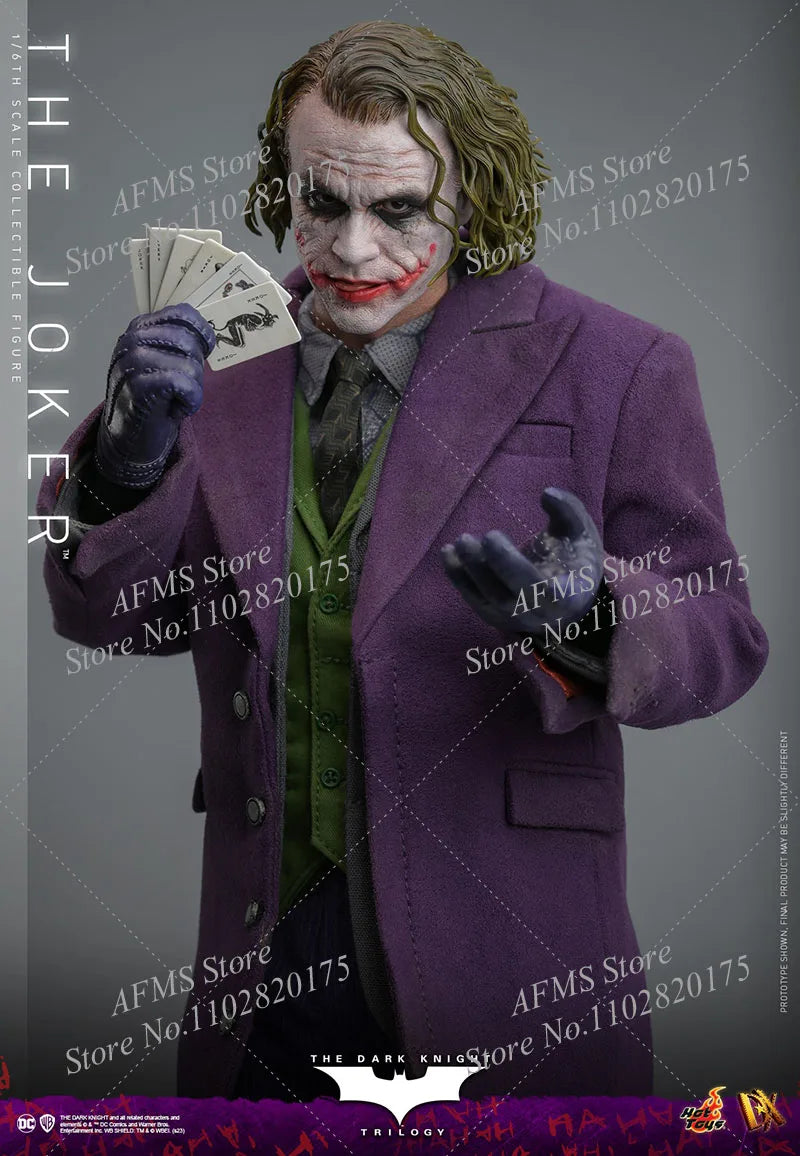 HOTTOYS HT DX32 1/6 Scale Collectible Figure Clown Heath Ledger Batman The Dark Knight 12Inch Men Soldier Action Figure Model