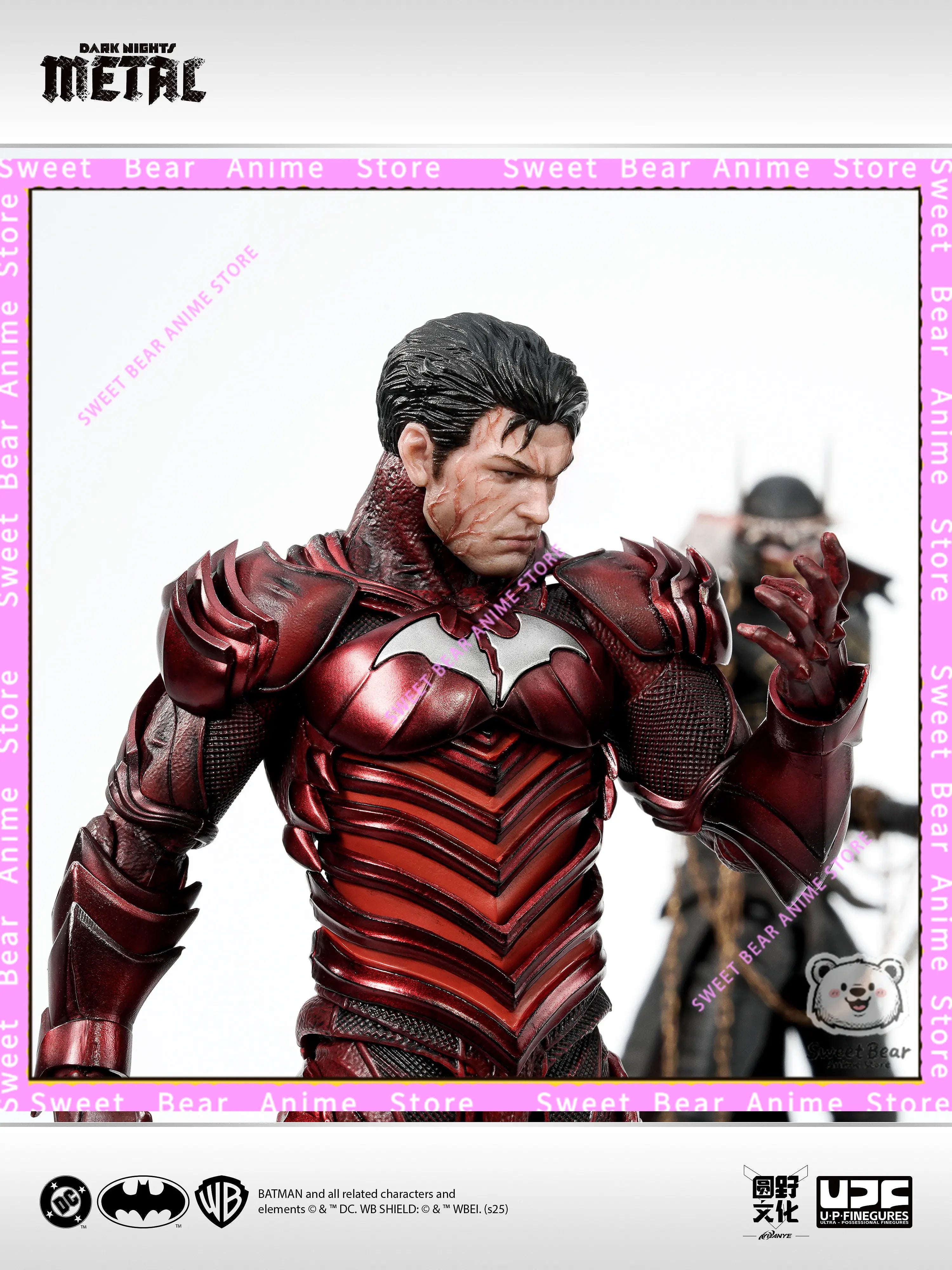 In Stock  UPFinegures The Red Death Dark Nights: Metal  1/12 Scale Action Figure Model Trendy Toys Desktop Doll Collectibles