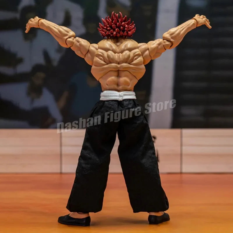 ST Baki Hanma, Sohn des Ogers, Actionfigur, Hanma Yuujiro, Figur Ko Fighting, PVC-Kollektion, Anime Yujiro-Figuren, Modell, Spielzeug, Geschenke