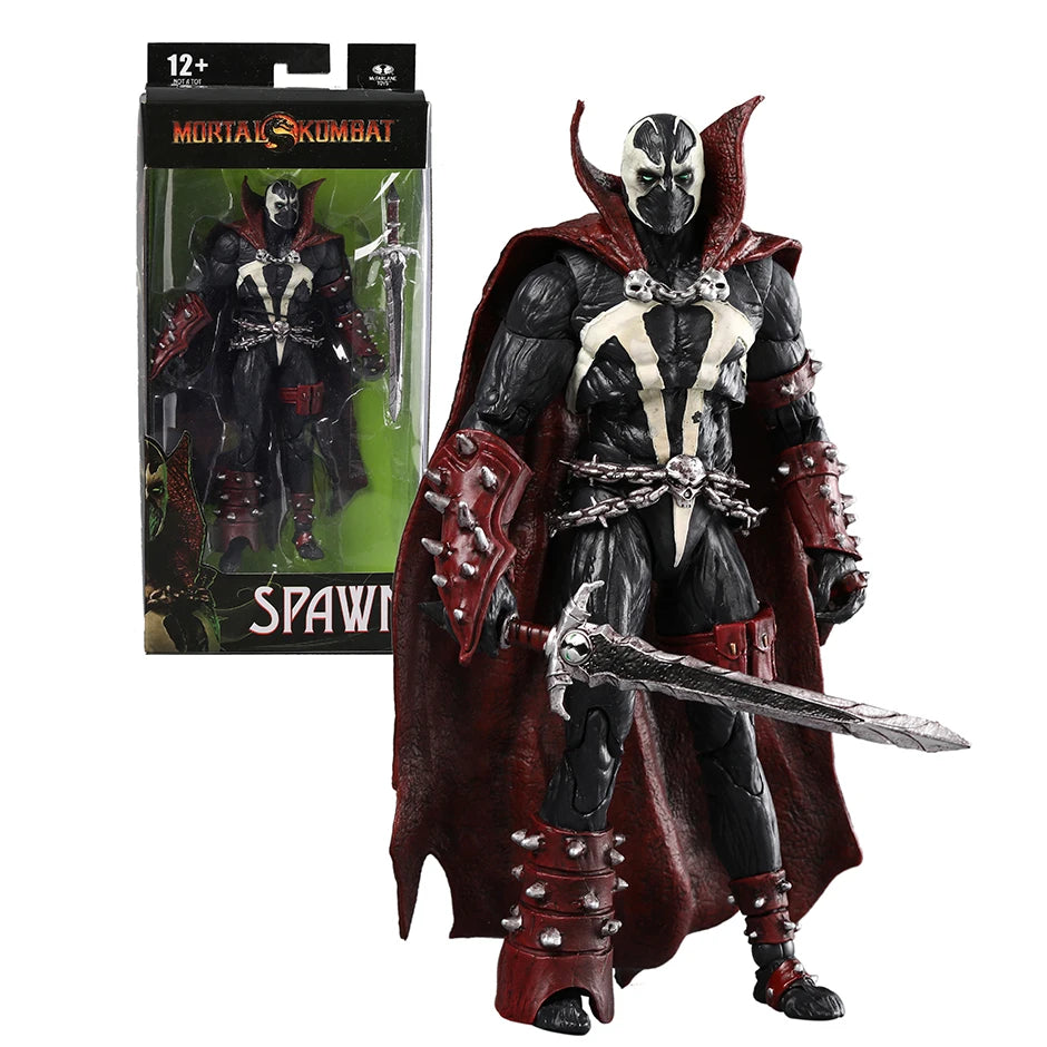 Mortal Kombat Spawn Action Figure PVC Toy Model Doll Collection Gift
