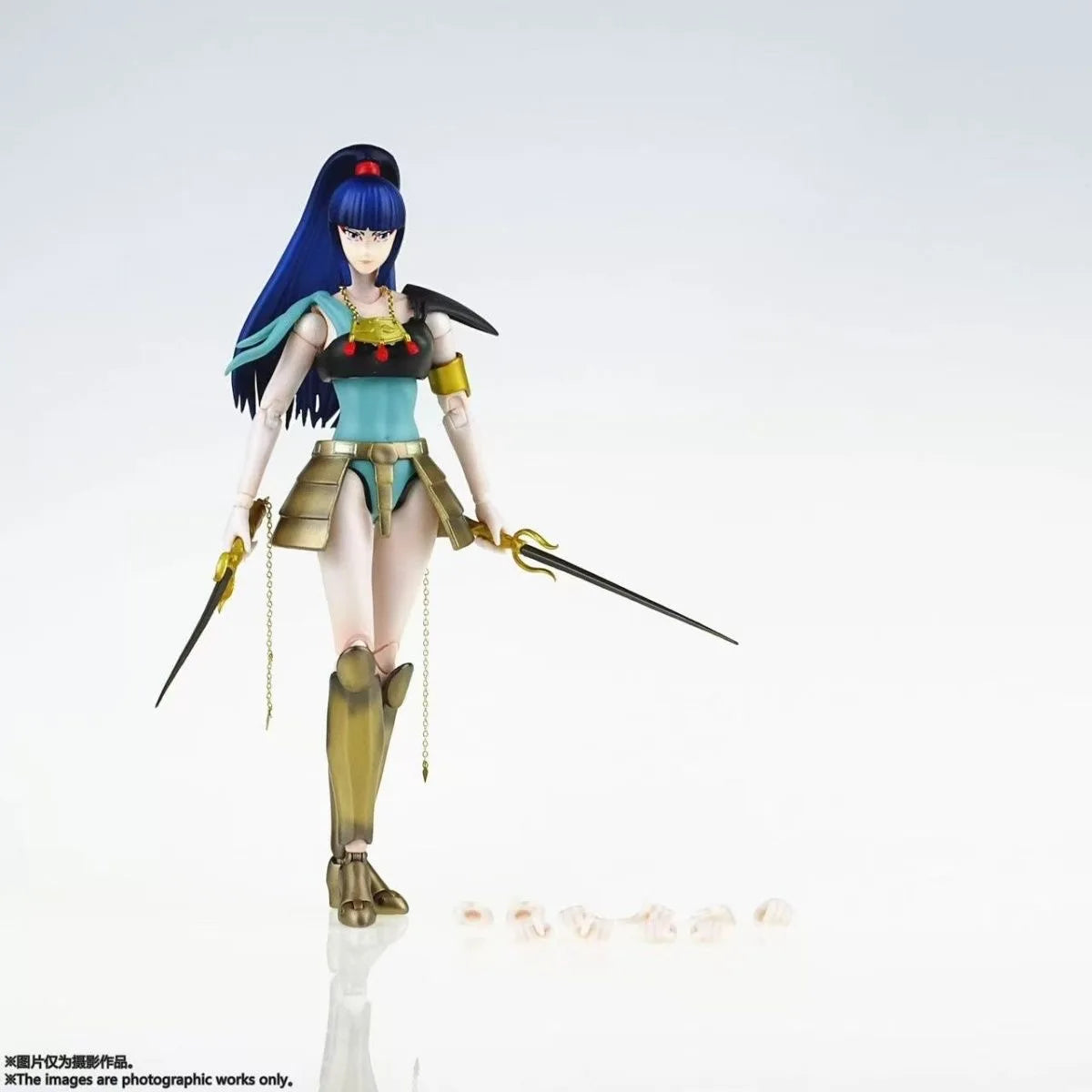 In Stock Lanxing Models Ronin Warriors Super Articulated Kayura Collectible Action Figure - Anime Character Toy Gift