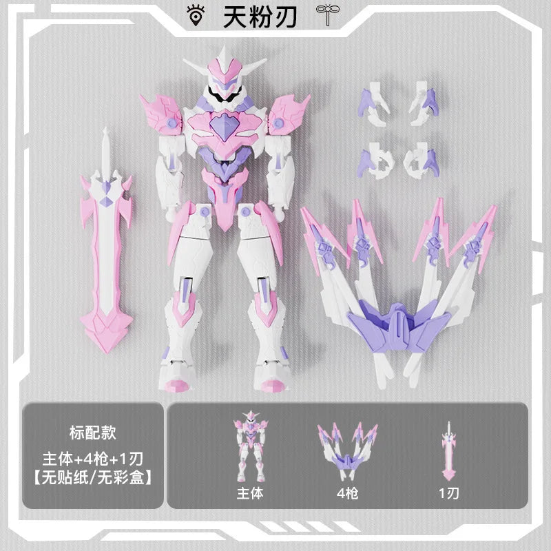 New Version Multi Jointed Movable Robot Toy Multi Form 13 Action Figure DIY Assemble Mecha Model Kit Kids Toys Gifts Ornament