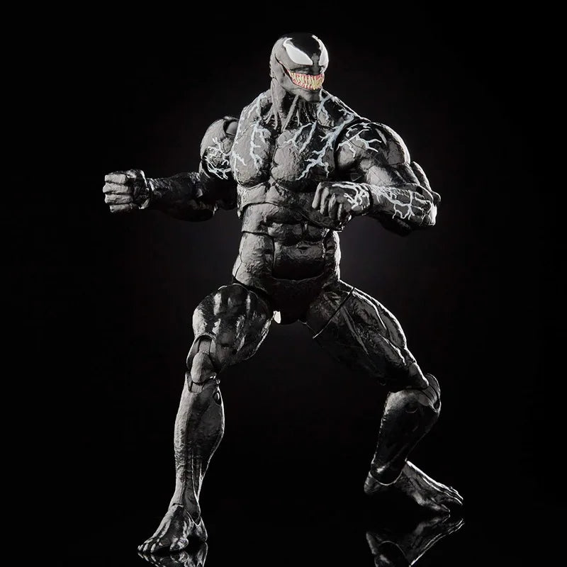 Marvel Superhero Massacre Movie Figurine Venom 2-Joint Movable Model Ornament, Peripheral Doll Gift Ornament