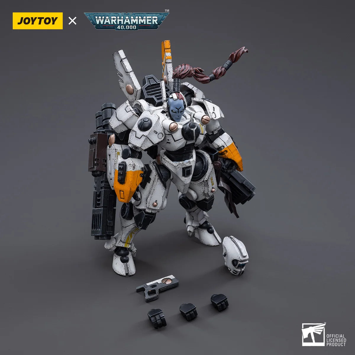 JOYTOY Warhammer 40k T'au Empire Commander Shadowsun Action Figures Original Collection Doll Decoration Gift Garage Model