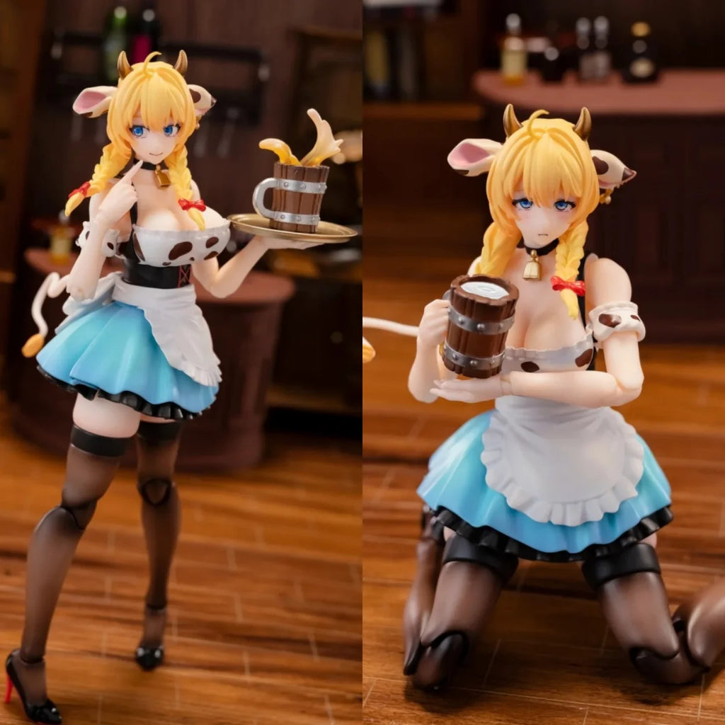 Authentic Ladotoys 1/12 Scale Daisy Taurus Cow Beer Girl Mystic Land Ver Articulated Action Figure Decoration Desktop Collect