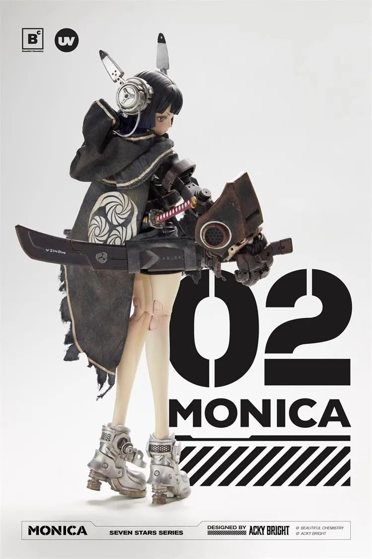 UNDERVERSE UV202415 1/6 Soldier UV No. 02 MONICA Full Set 12'' Action Figure Model Toy In Stock