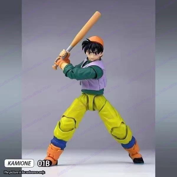 Tonsenarttoys Kamione Dragon Ball Super Saiyan Fly Page Goku Ride Bike 01a 01b Anime Action Figures in Stock Popular Character
