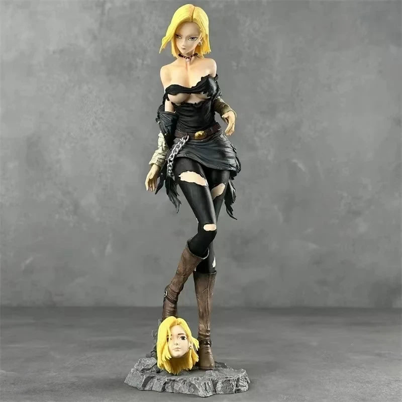 30cm Dragon Ball Z Figures Android 18 Figure Pvc Statue Action Figures Collection Decoration Girl GK Toy Birthday Christmas Gift