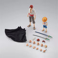100% Original Bandai S.H.Figuarts Shf One Piece Shanks and MONKEY.D.LUFFY childhood Anime Collection Action Figures Model Toys