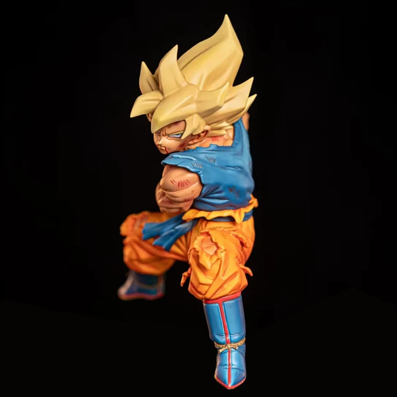 Dragon Ball Z Kamehameha Son Goku Figur Super Saiyajin Kakarotto 22CM PVC Actionfiguren Modell Puppen Spielzeug für Kinder Geschenke