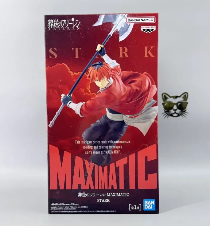 Original In Stock Bandai Banpresto Maximatic Frieren Beyond Journey'S End Stark Anime Figures Model Ornament Toys Boys Gifts