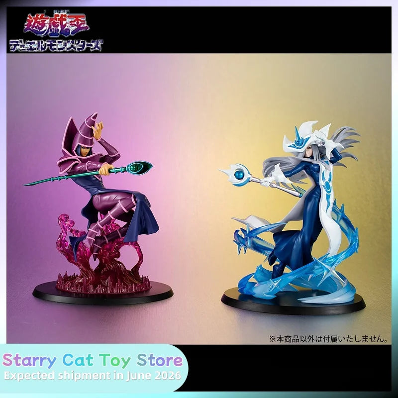 [Pre Sale] Genuine Yu Gi Oh! Anime Toy Duel Monsters Series Black Magician Silent Magician 12cm Figure Model Collection Toy Gift