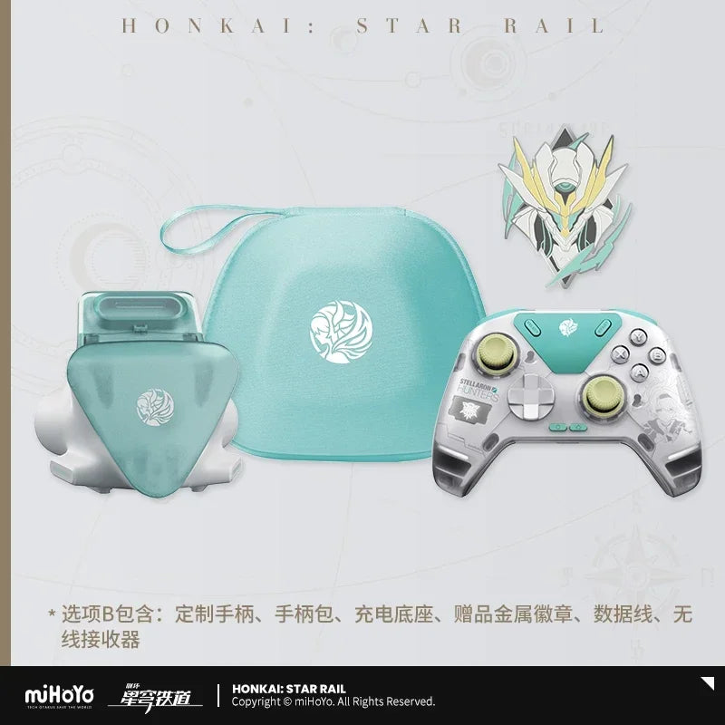 [Genuine] miHoYo Wireless Bluetooth Game Controller Firefly Game Controller Apex Honkai Star Rail Xbox Custom Controller Gift