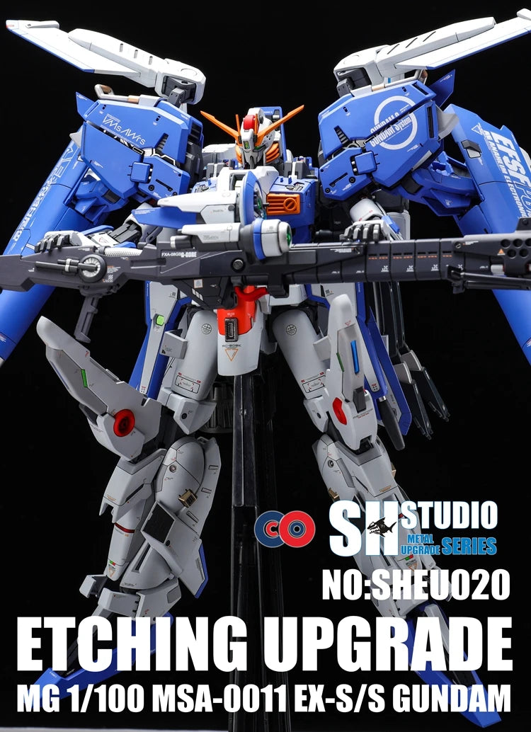 SH STUDIO for Gundam  MG 1/100 EXS EX-S Special Etching Sheet Assembled Model Accessories