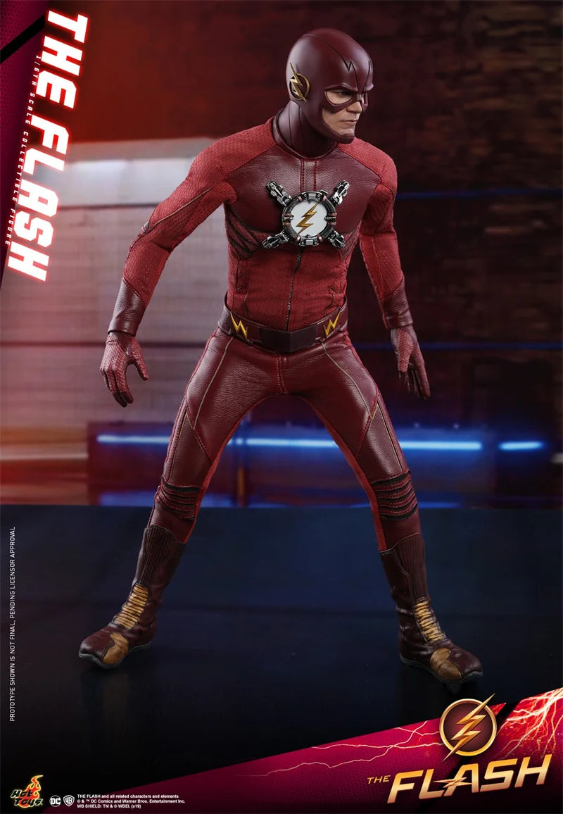 HOTTOYS TMS009 1/6 Scale Male Soldier Grant Gustin The Flash with Special Effects 12" Full Set Collectible Action Figure Model