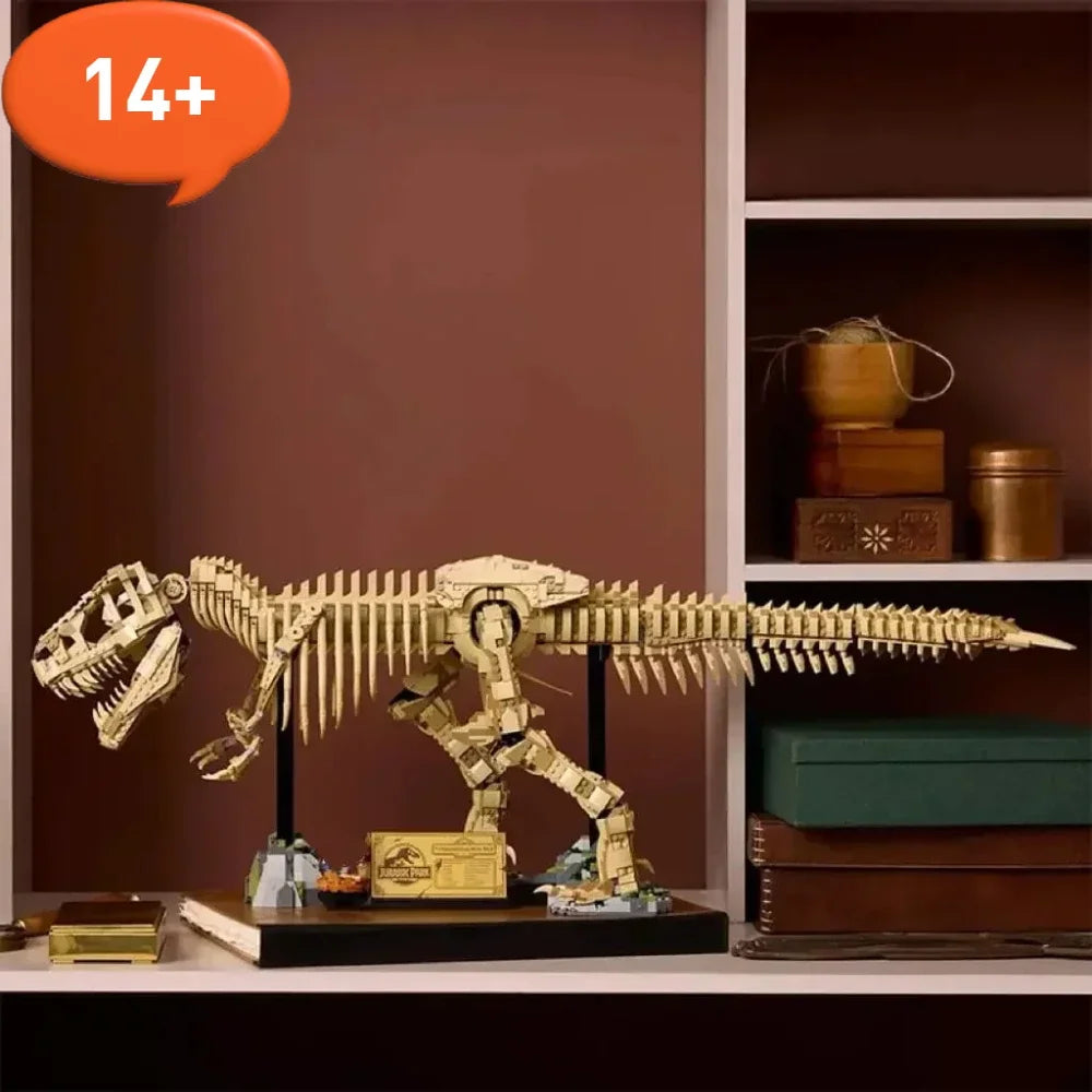Creative 76968 Park Dinosaur World  T-Rex Fossils Tyrannosaurus Rex Bricks Sets Boy  Children Christmas Gifts