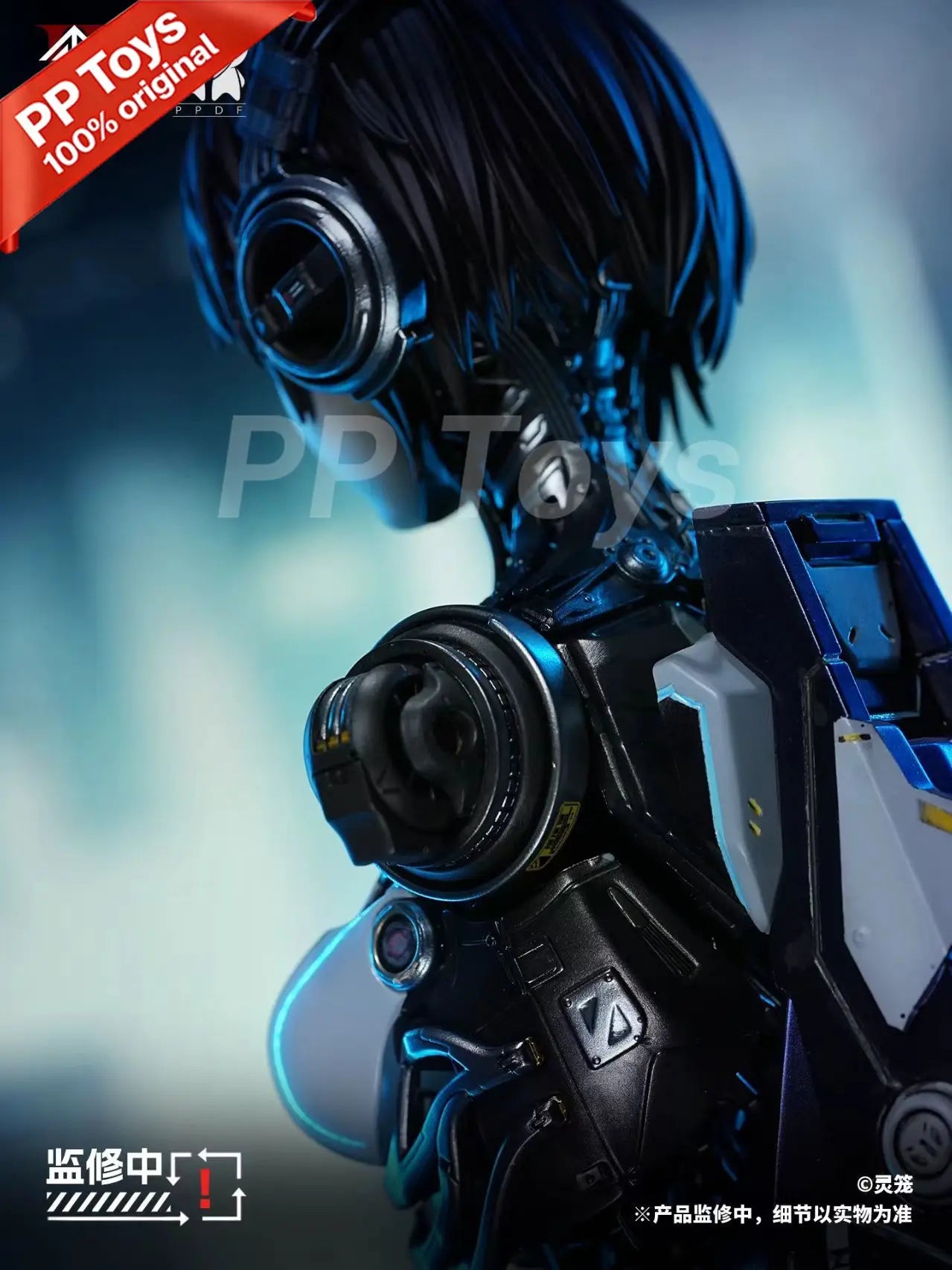 Pre-sale March LingCage ASH Super AI 1/4 Bust 21.6cm Desktop Ornaments Decorate The Action Figure with Light Strip