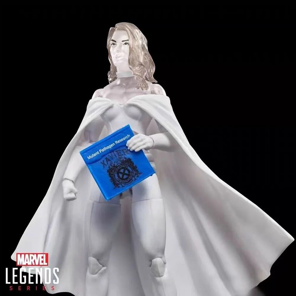 Hasbro Marvel Legends Series Emma Frost (DIAMOND FORM) 15cm Action Figure Collection Original Toys Model Gifts