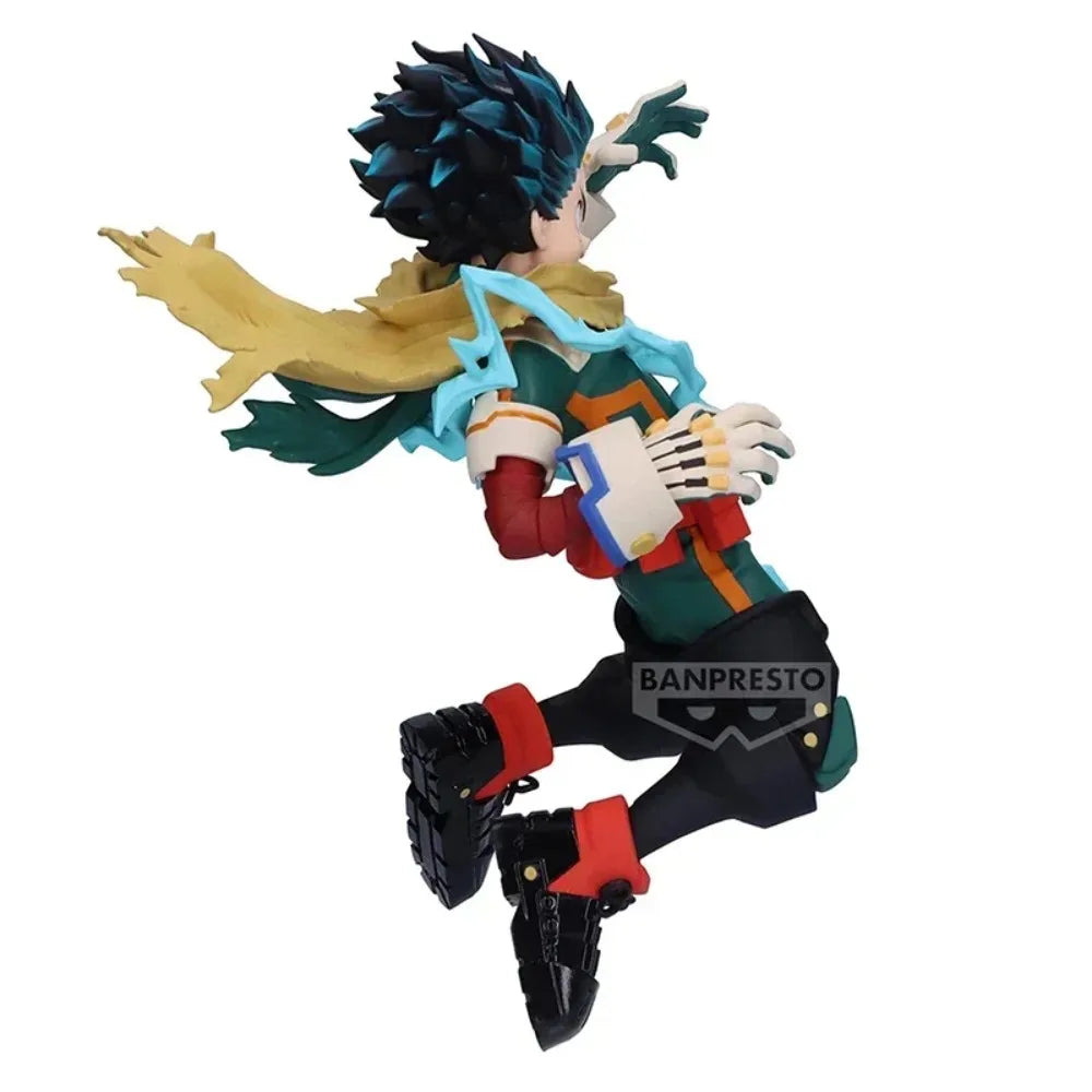 In Stock Bandai Original Genuine Banpresto Anime My Hero Academia The Amazing Heroes Plus Midoriya Izuku 11cm Model Toy Figures