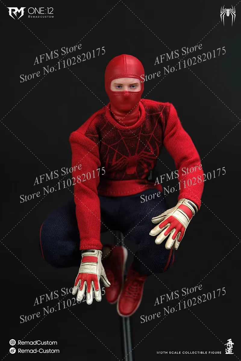IN STOCK RemadCustom RM-008 1/12 Scale Collectible Figure Spider Hero Boy Wrestler Full Set 6" Men Soldier Action Figure Model