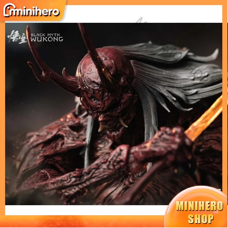 Preorder  INART 1/12 Black Myth Wukong Yaksha King Red Boy Action Figure Poseable Model Collectible Game Toy Gift