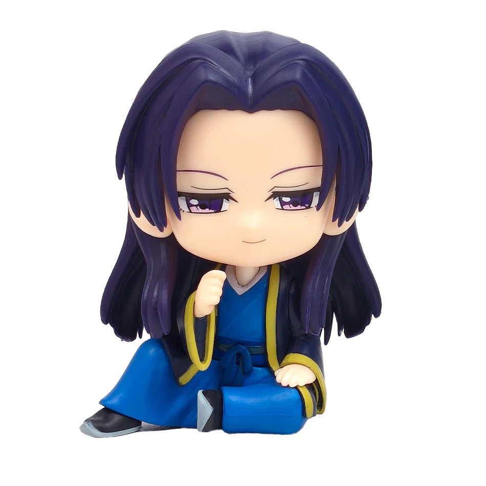 Q Version The Apothecary Diaries Maomao Jinshi Mini Figure Anime Periphery Sitting Toy Desktop Car Ornaments Model Toy Doll Gift