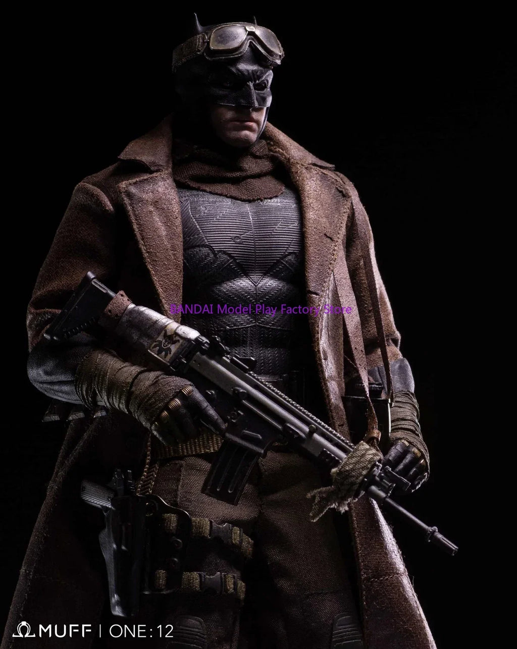 In Stock Muff Toys MF07 1/12 Male Super Hero Bat Boy Kryptonite Searcher Rich Master Bruce Full Set Fit 6in Action Figures Body