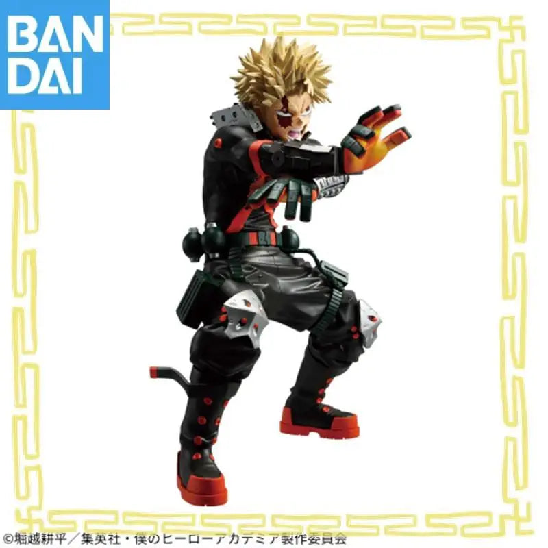 Genuine Bandai Namco Banpresto My Hero Academia Bakugo Katsuki Grandista Anime Figure Model Collector Desktop Ornament Toy Gift