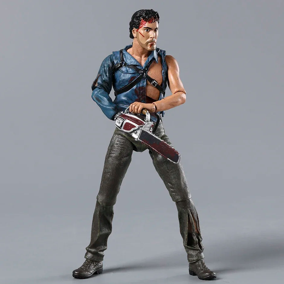 NECA Evil Dead White Variant Box Dead By Dawn Ultimate Ash Action Figure